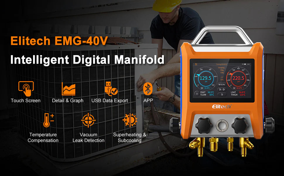 How to choose digital manifold gauges, three-channel or four-channel?