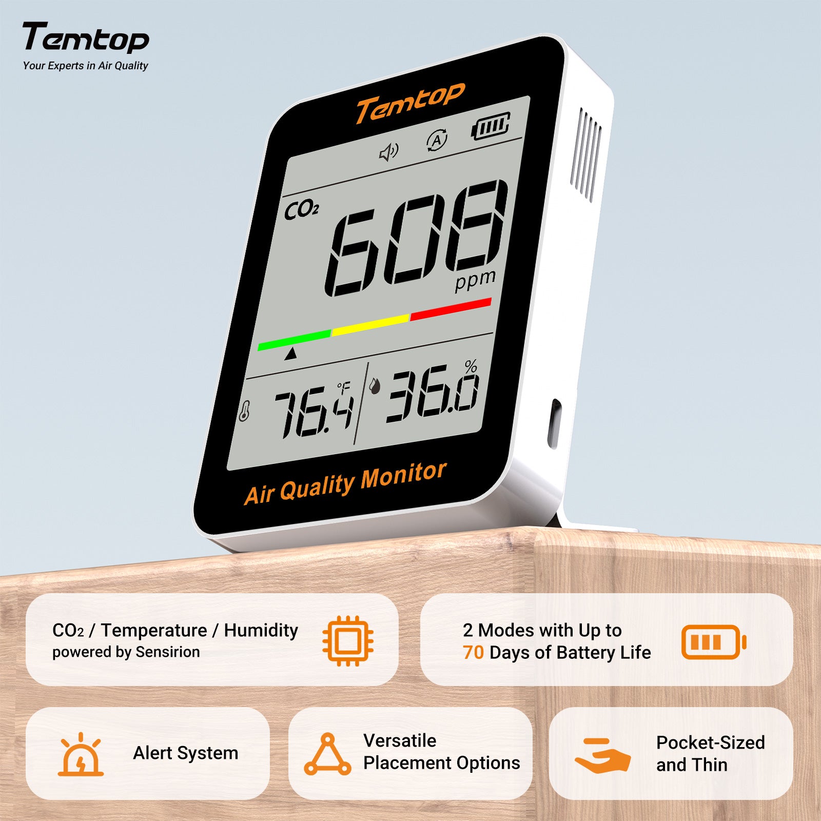 Review on Temtop C1 CO2 Monitor