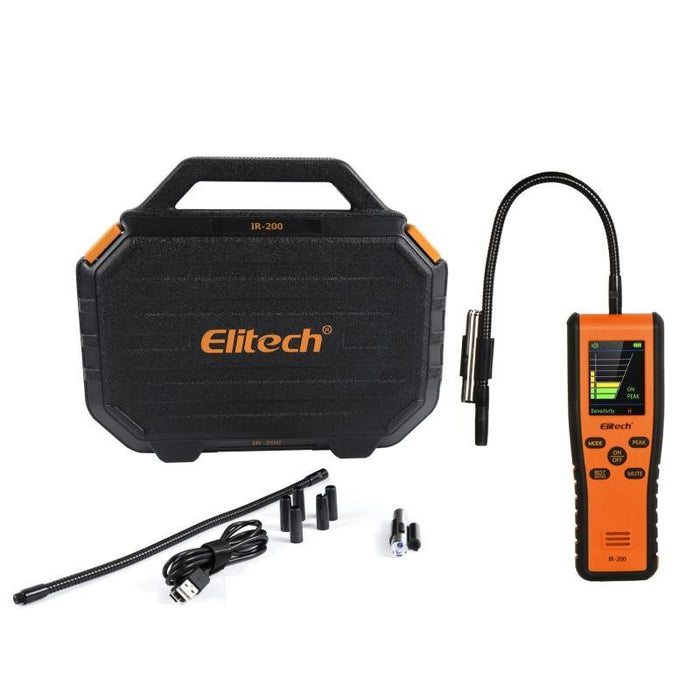 Elitech ILD-200 Advanced Refrigerant Infrared Leak Detector Tester with  Flexible Probe High Sensitivity without Adapter