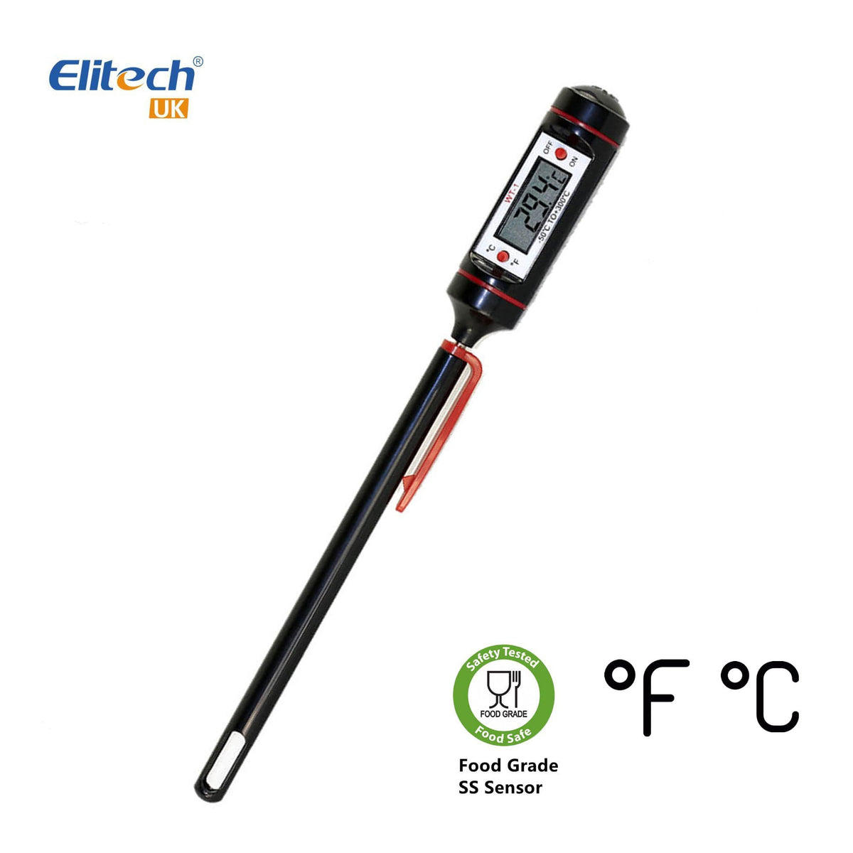 Pen Type Stainless Steel Digital Probe Thermometer for Kitchen Cooking -  China Thermometer Kitchen, Thermometer Cooking